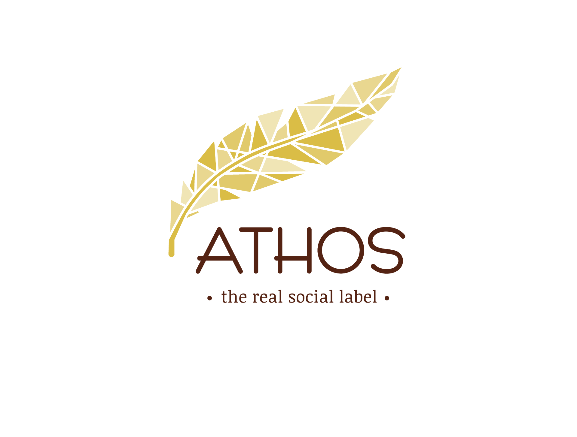 Athos the real social label - ontwerp huisstijl