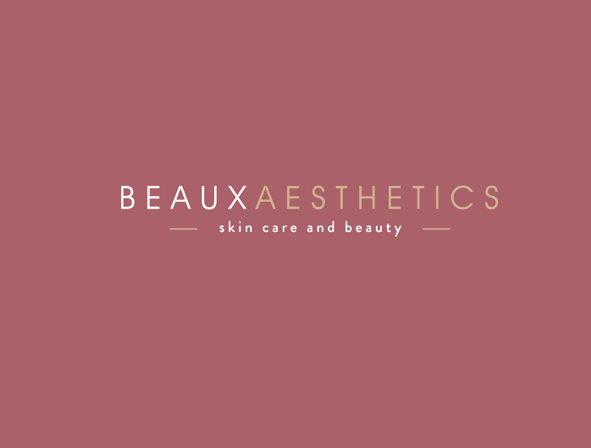 Beaux aesthtics - logo ontwerper