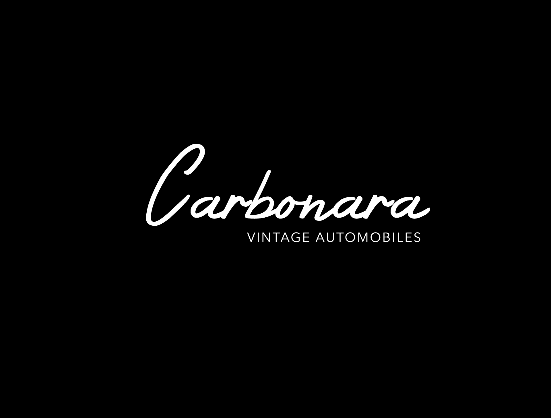 Carbonara - vintage automobiles logos