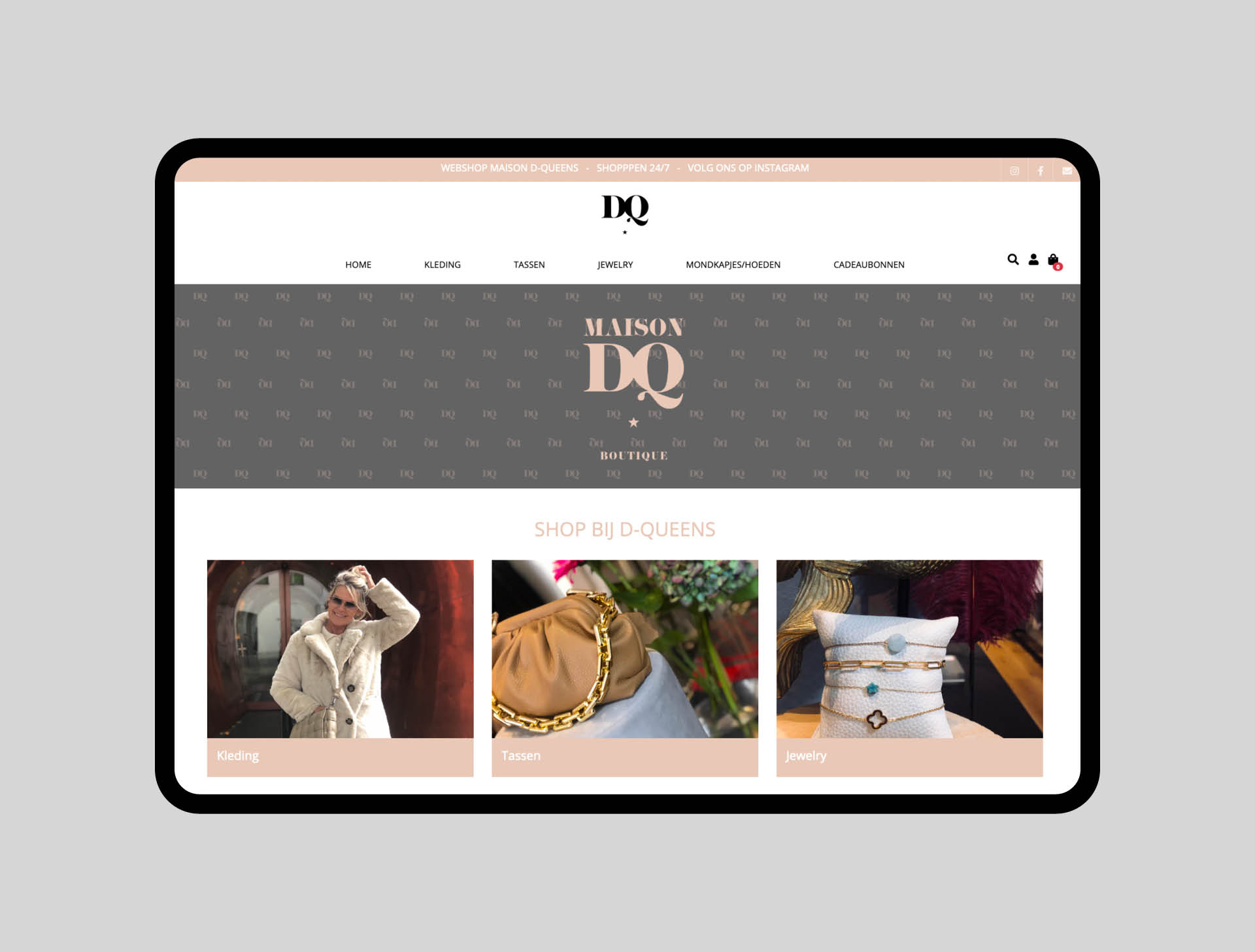 Maison DQ - webshop